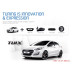 tuix front grille set for hyundai i30 2011-15